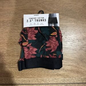2 1/2" Floral Cotton-Blend Trunks